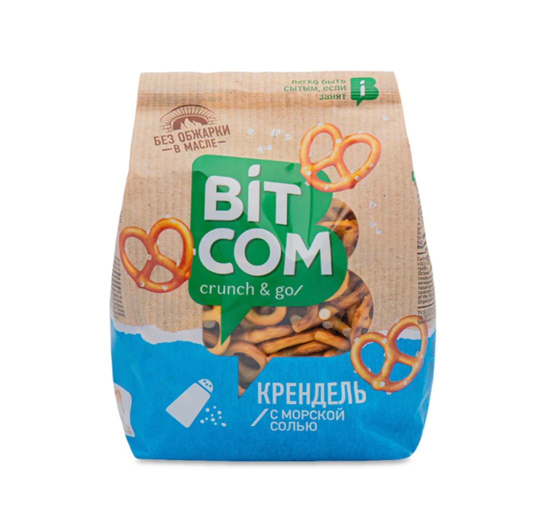 Крендель BITCOM с морской солью 130g